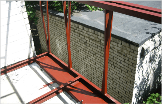 Аварийный ремонт плиты балкона