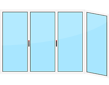 Холодное остекление балкона