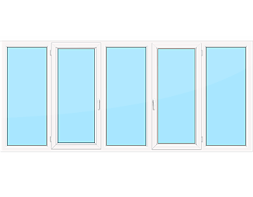 Теплое остекление лоджии